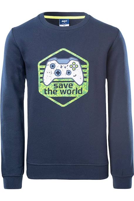 Sweat motif/style manette coton yakko  - vertbaudet enfant