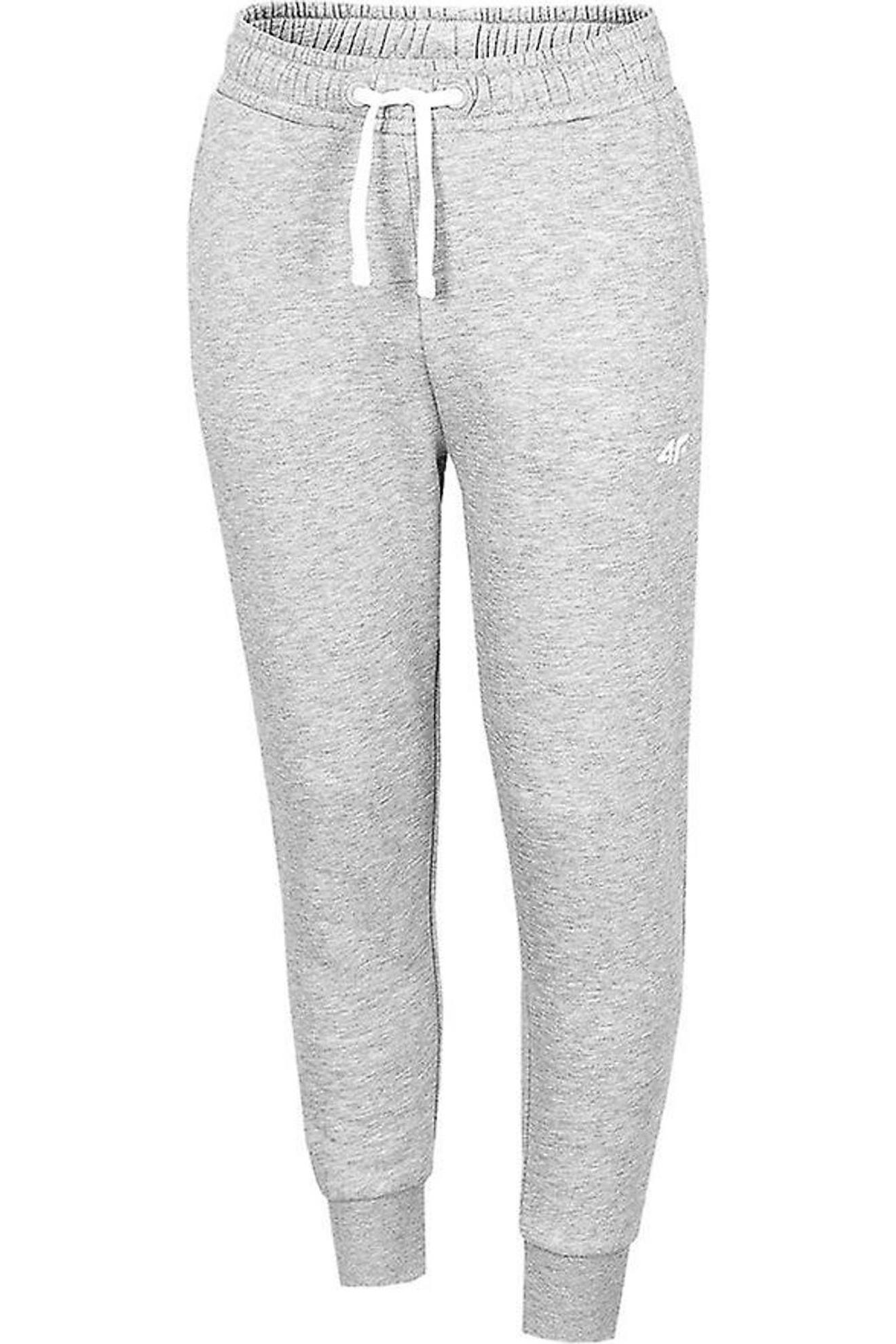 Pantalon De Jogging Coton Gris / Argenté