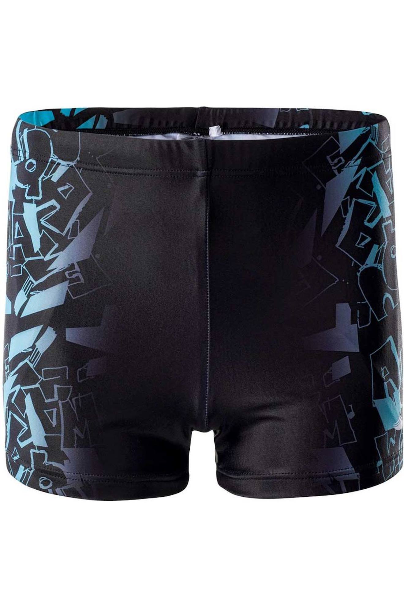 Short De Bain Atos Noir / Bleu Clair