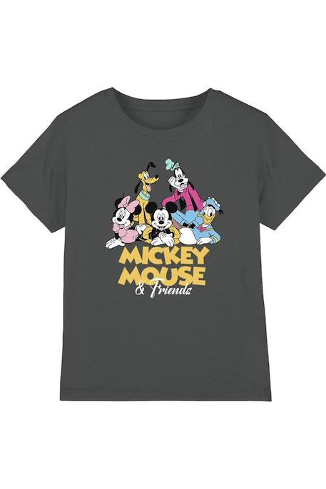 Fille-T-shirt motifs mickey mouse et ses amis coton disney