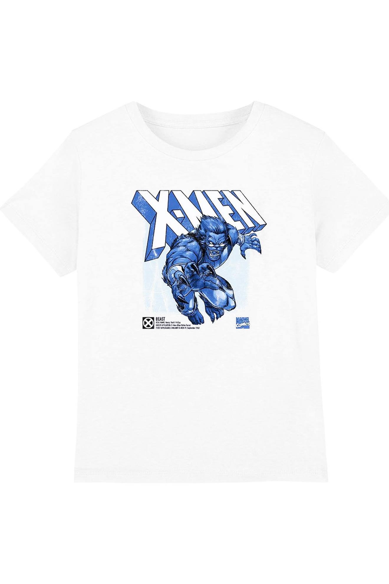 T-shirt Motif Le Fauve Coton X-men Blanc
