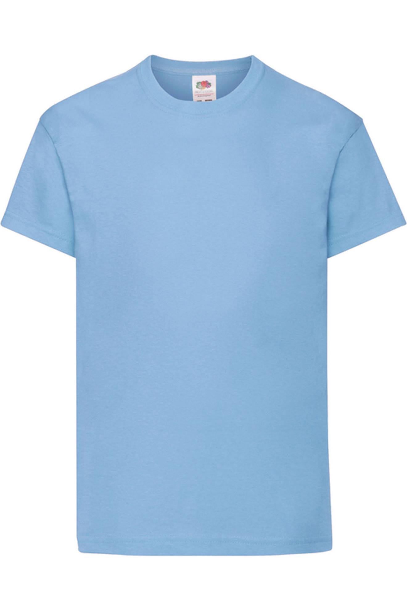 T-shirt Coton Original Bleu Ciel 10 €
