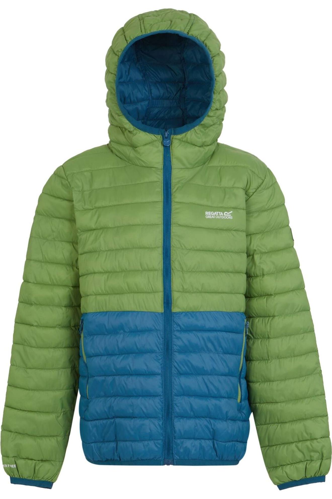 Veste Matelassée Hillpack Ii Vert Piquant / Bleu Marocain