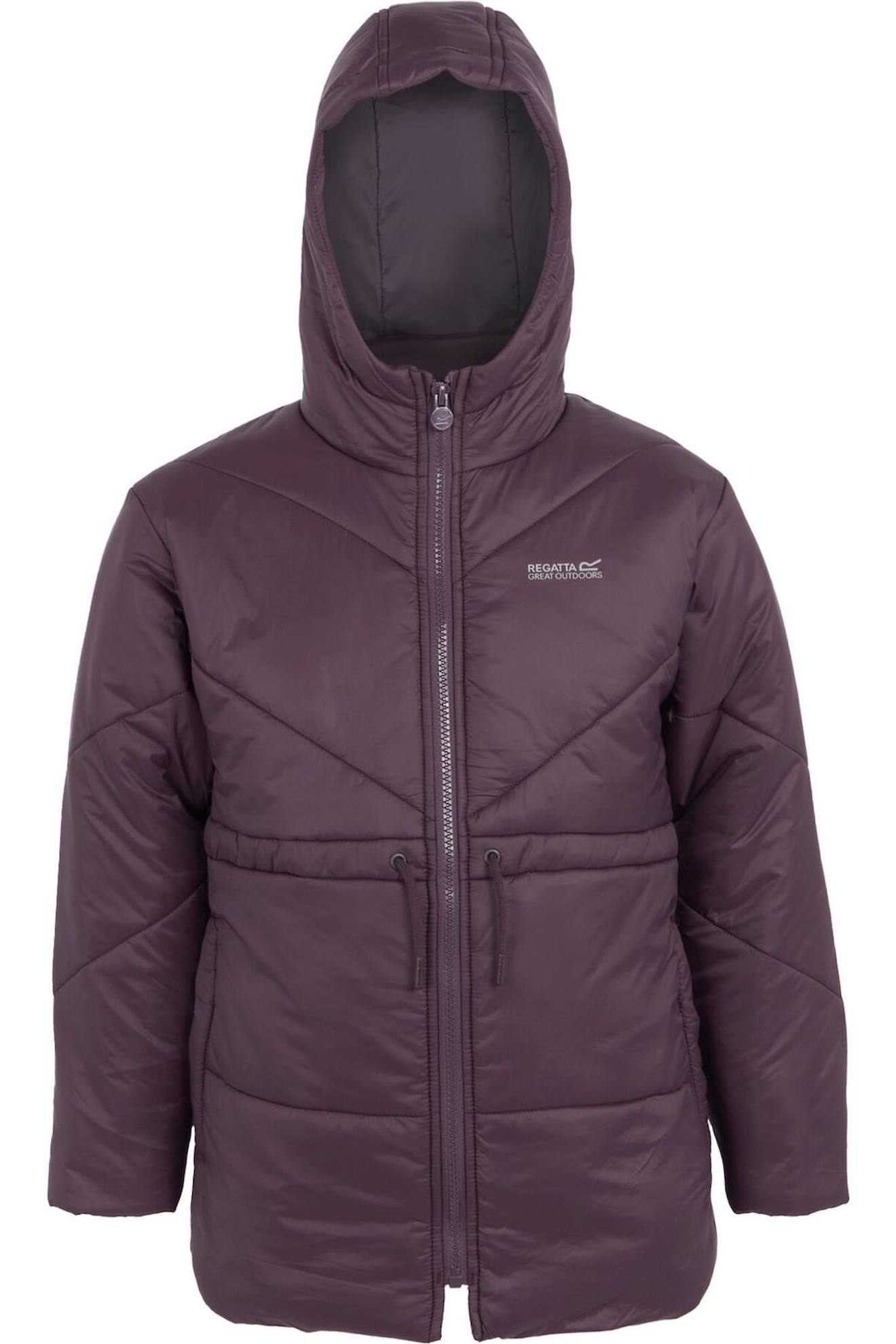 Veste Matelassée Rurie Prune Sombre