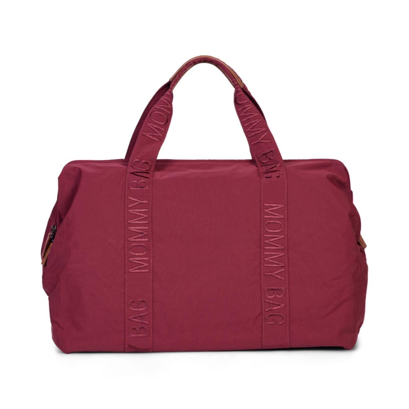 Sac À Langer De Voyage Grande Contenance Signature Mommy Bag Rouge