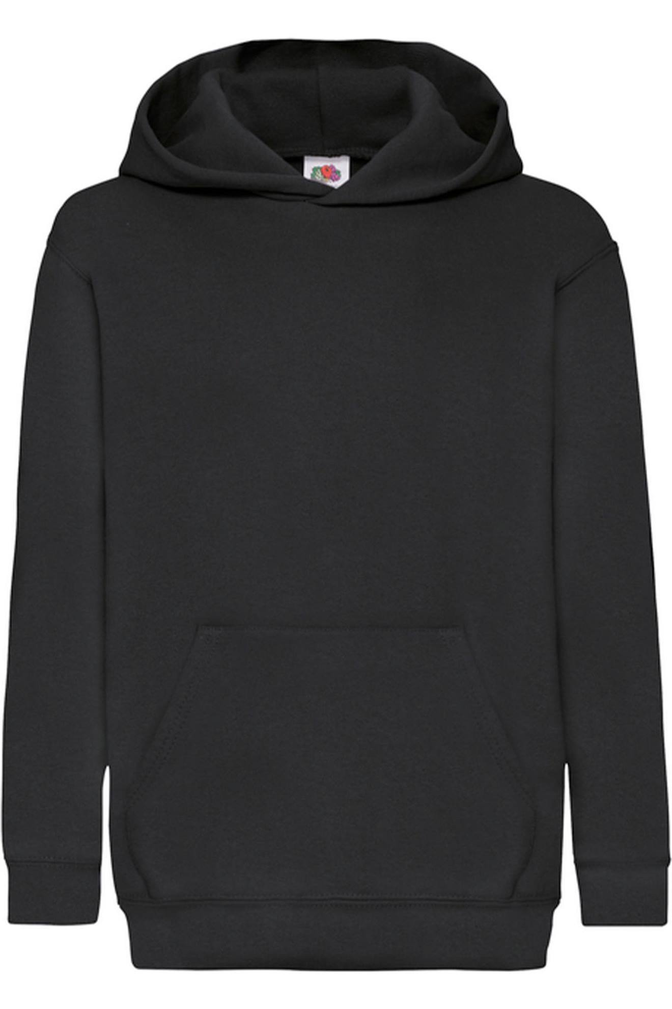 Sweat Capuche Coton Noir 19 €