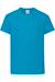 T-shirt coton original Azur+Bleu ciel+Bleu marine+Bleu marine sombre+Bleu roi+Jaune+Noir+Olive classique+Orange+Rouge+Rouge orangé+Tournesol+Vert bouteille+Vert citron+Vert kelly+Violet 1 - vertbaudet enfant 