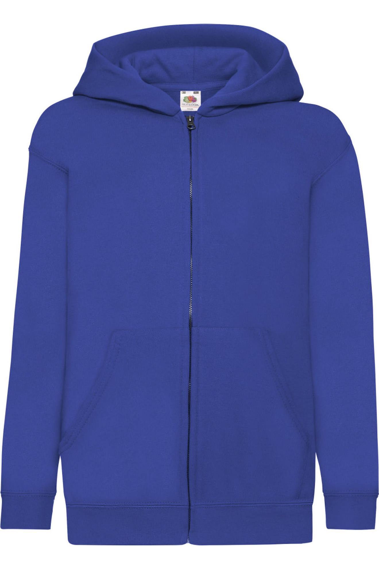 Veste À Capuche Coton Classic Bleu Roi