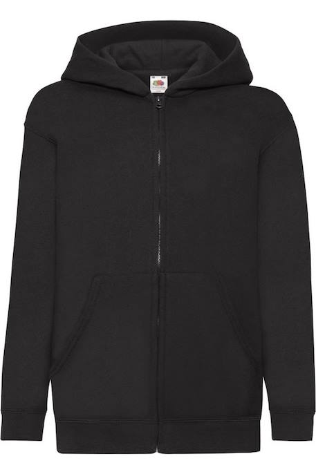 Fille-Pull, gilet, sweat-Sweat-Veste à capuche coton classic