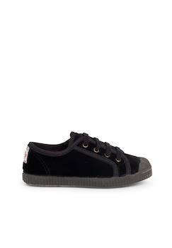 Baskets enfants en velours avec lacets  - vertbaudet enfant