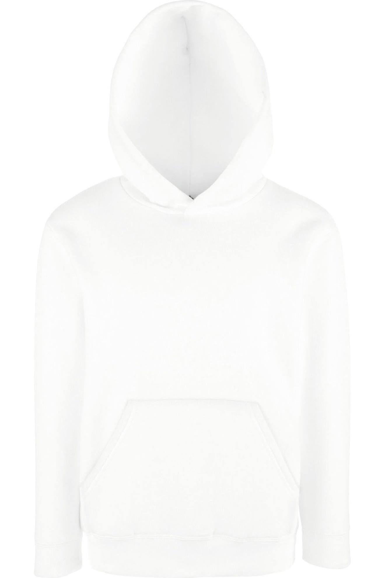 Sweat Capuche Coton Premium Blanc 27 €
