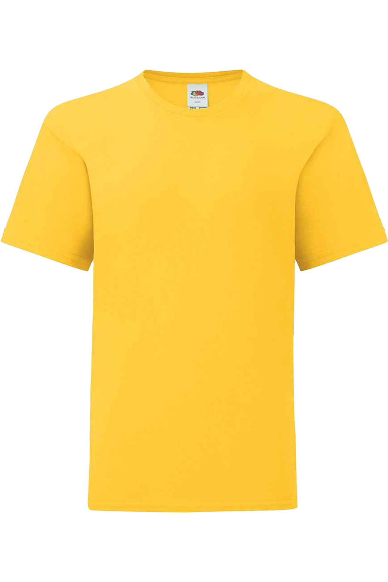 T-shirt Coton Peigné Et Filé À L'anneau Iconic Tournesol