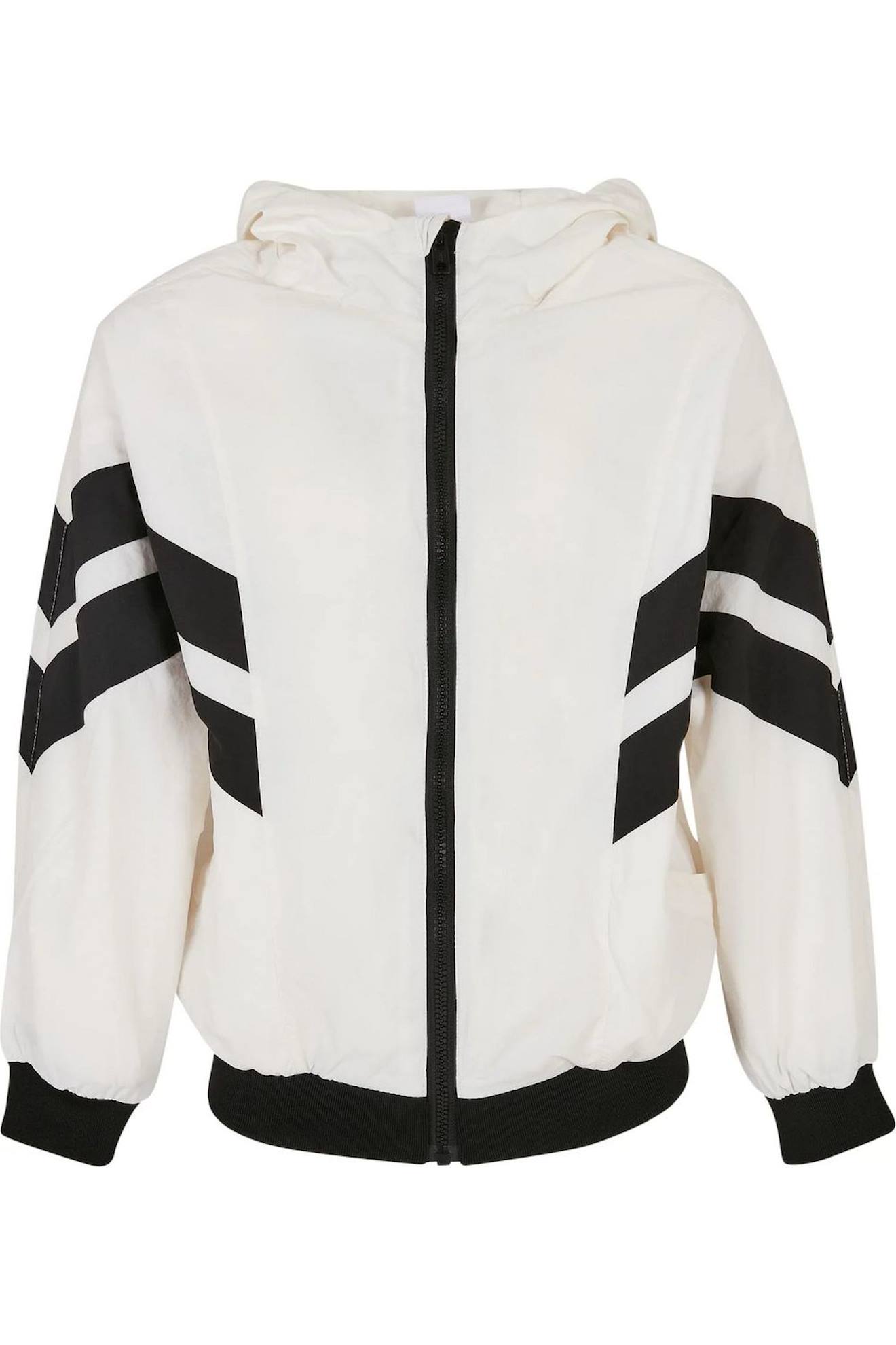 Veste Synthétique Blanc / Noir