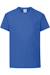 T-shirt coton original Azur+Bleu ciel+Bleu marine+Bleu marine sombre+Bleu roi+Jaune+Noir+Olive classique+Orange+Rouge+Rouge orangé+Tournesol+Vert bouteille+Vert citron+Vert kelly+Violet 13 - vertbaudet enfant 
