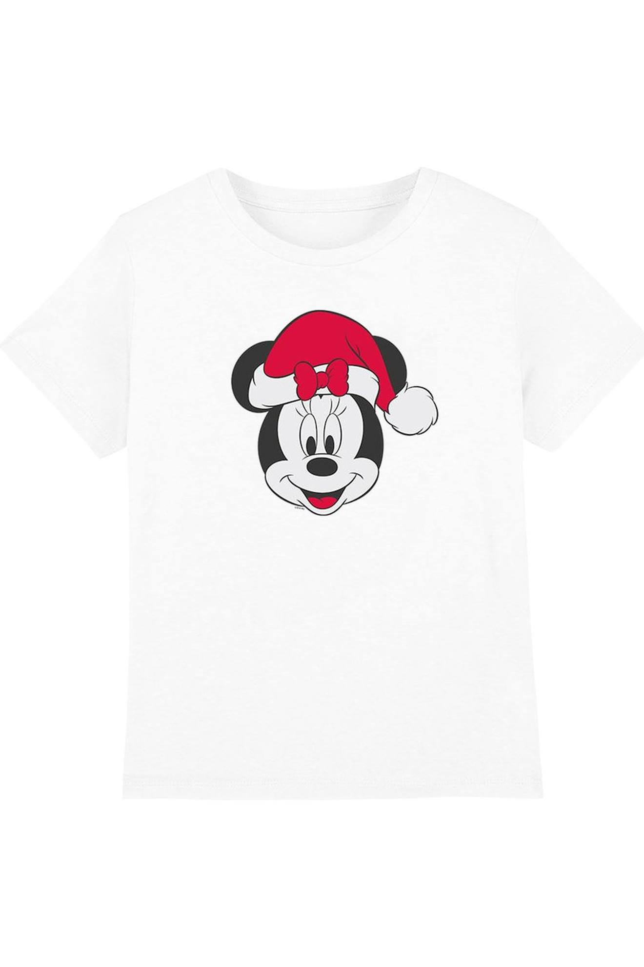 T-shirt Minnie Mouse Coton Disney Blanc