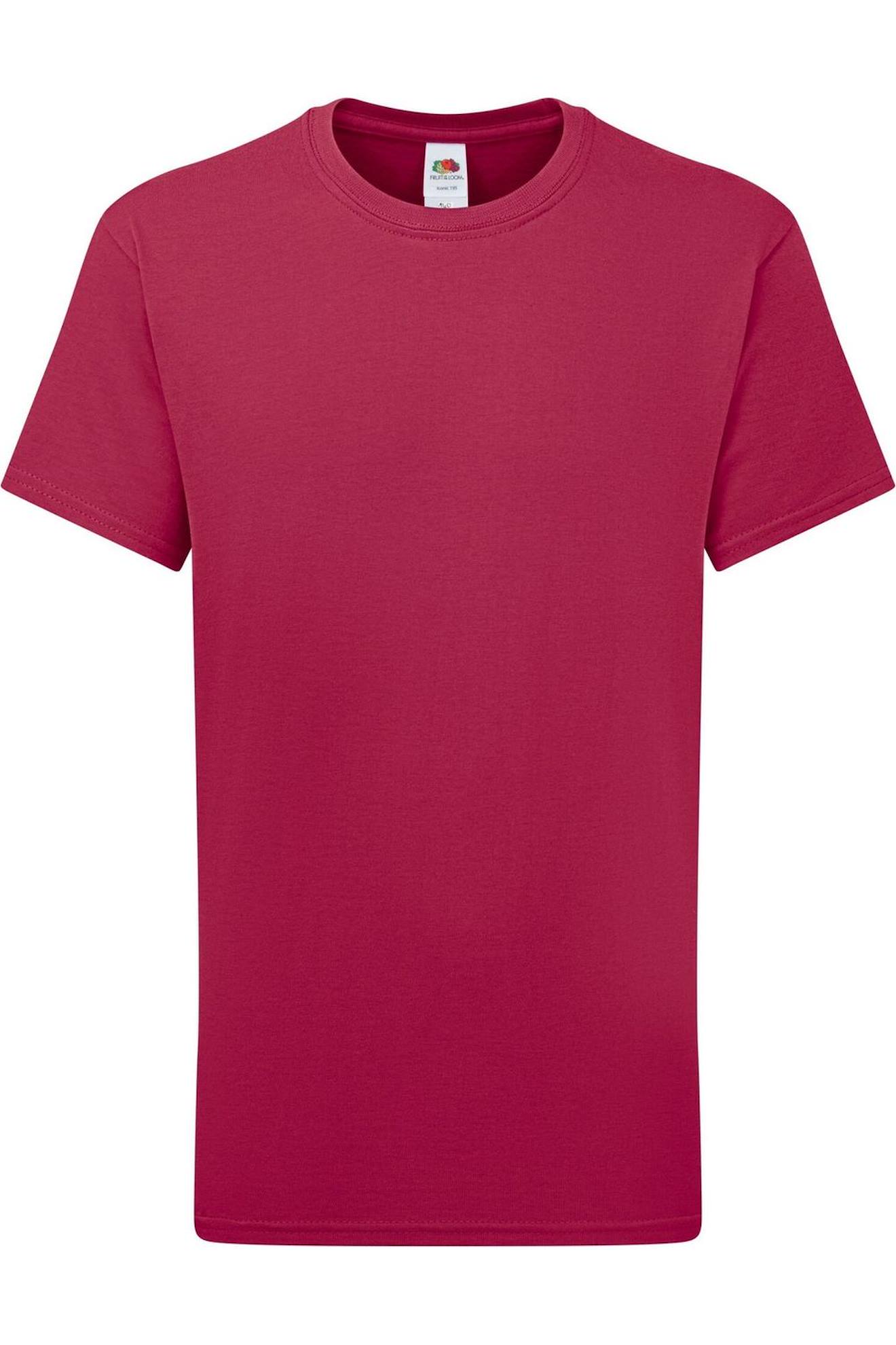 T-shirt Iconic 195 En Coton Peign De Qualit Suprieure Canneberge 11 €