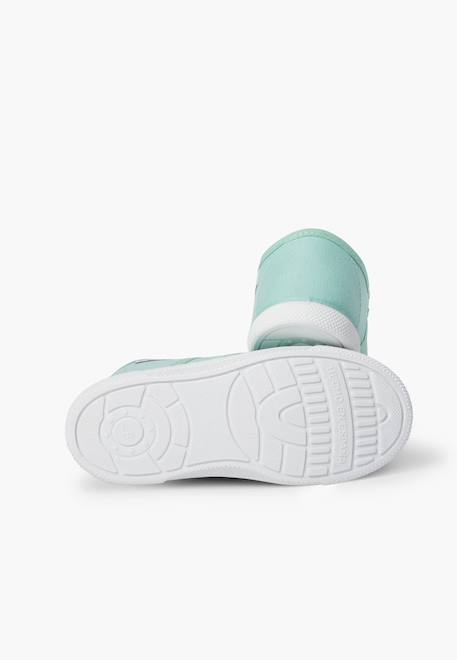 Baskets en toile avec scratchs pour enfant Blanc+Bleu denim+Bleu marine+Gris+Rouge+Sable+Vert fougère+Vert menthe 42 - vertbaudet enfant 