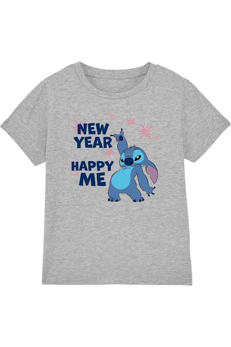 Fille-T-shirt, sous-pull-T-shirt coton new year, happy me