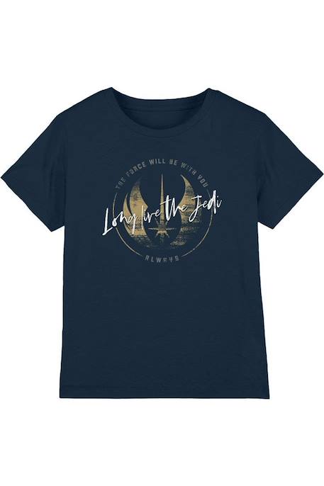 Fille-T-shirt motif obi-wan kenobi coton star wars long live the jedi
