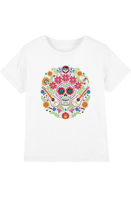 Fille-T-shirt coton day of the dead