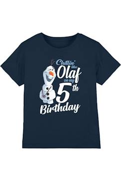 T-shirt olaf coton la reine des neiges chillin like olaf  - vertbaudet enfant