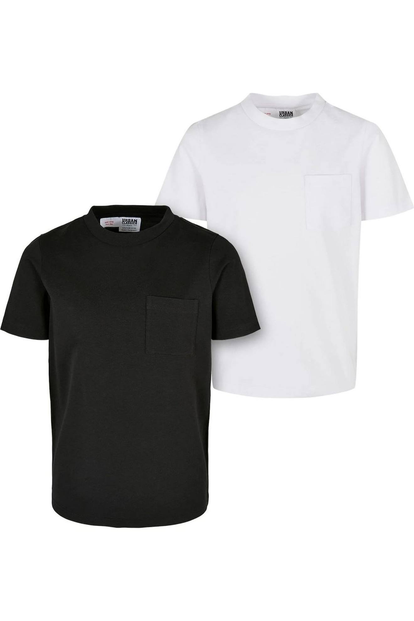 T-shirts Basic Noir / Blanc