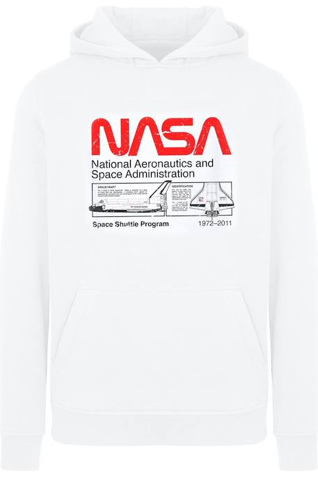Sweat à capuche coton nasa  - vertbaudet enfant
