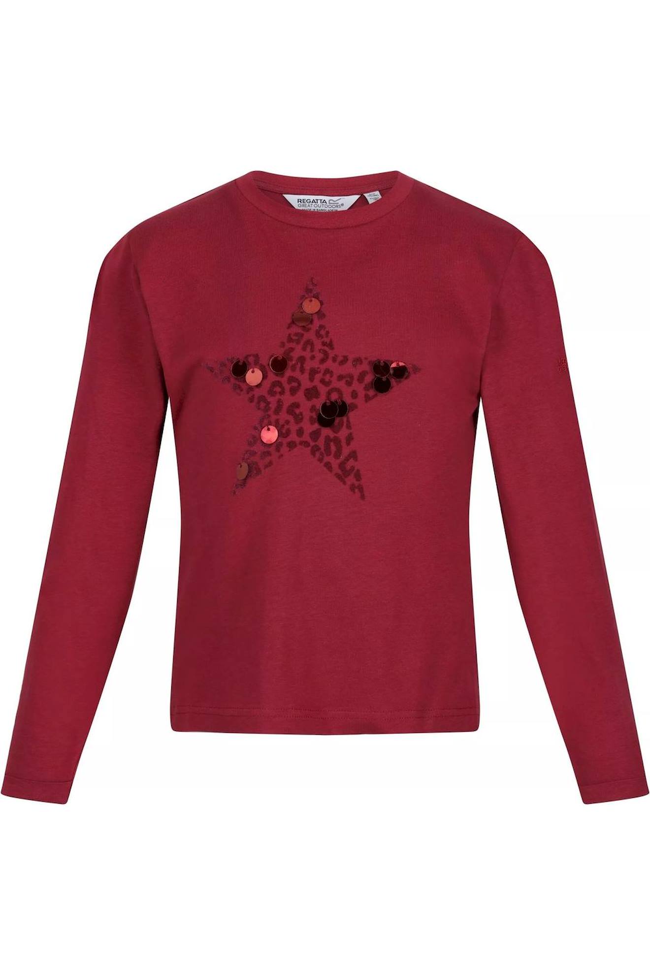 T-shirt Wenbie Coton Iii Rouge Sombre