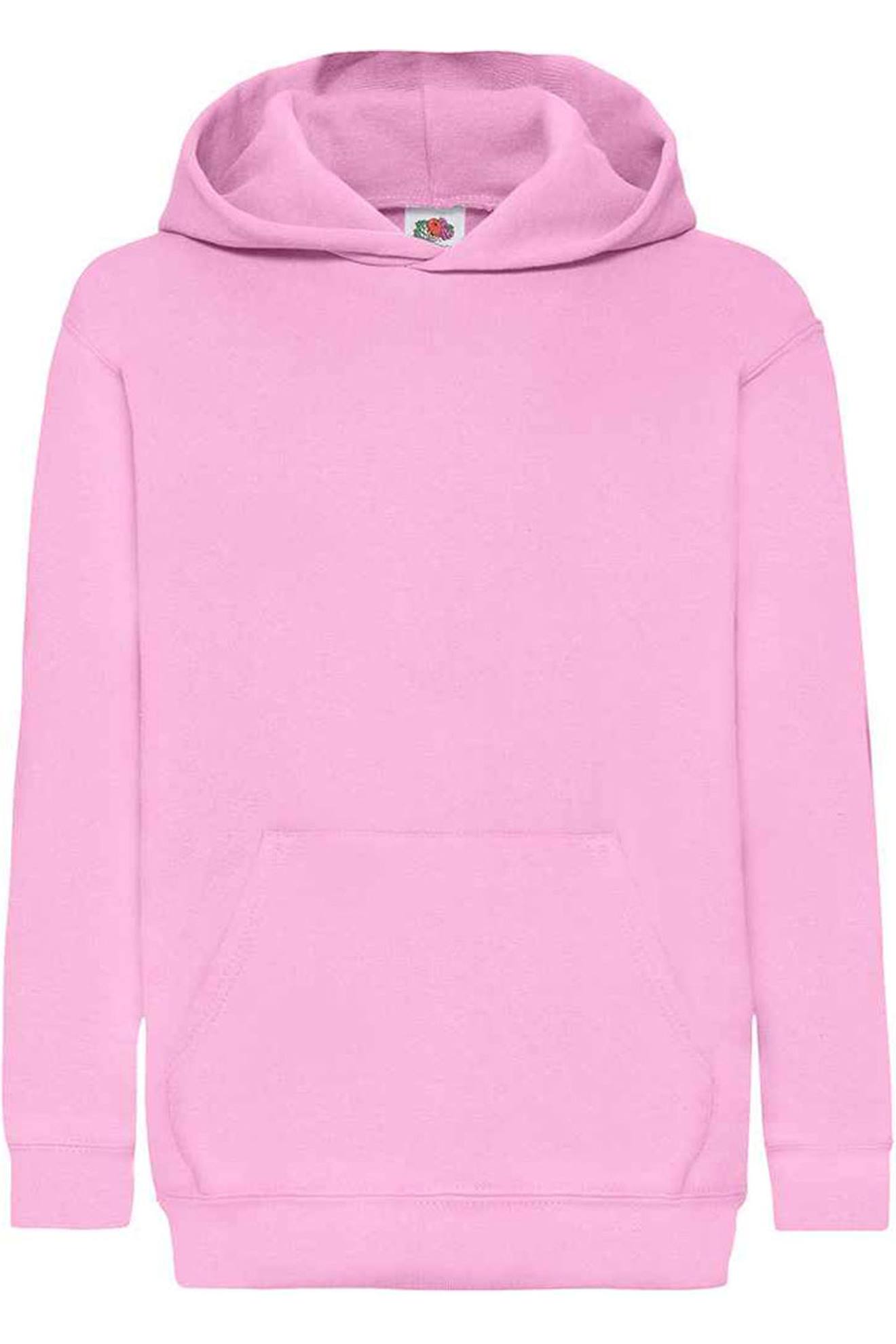 Sweat Capuche Coton Classic Rose Clair 26 €