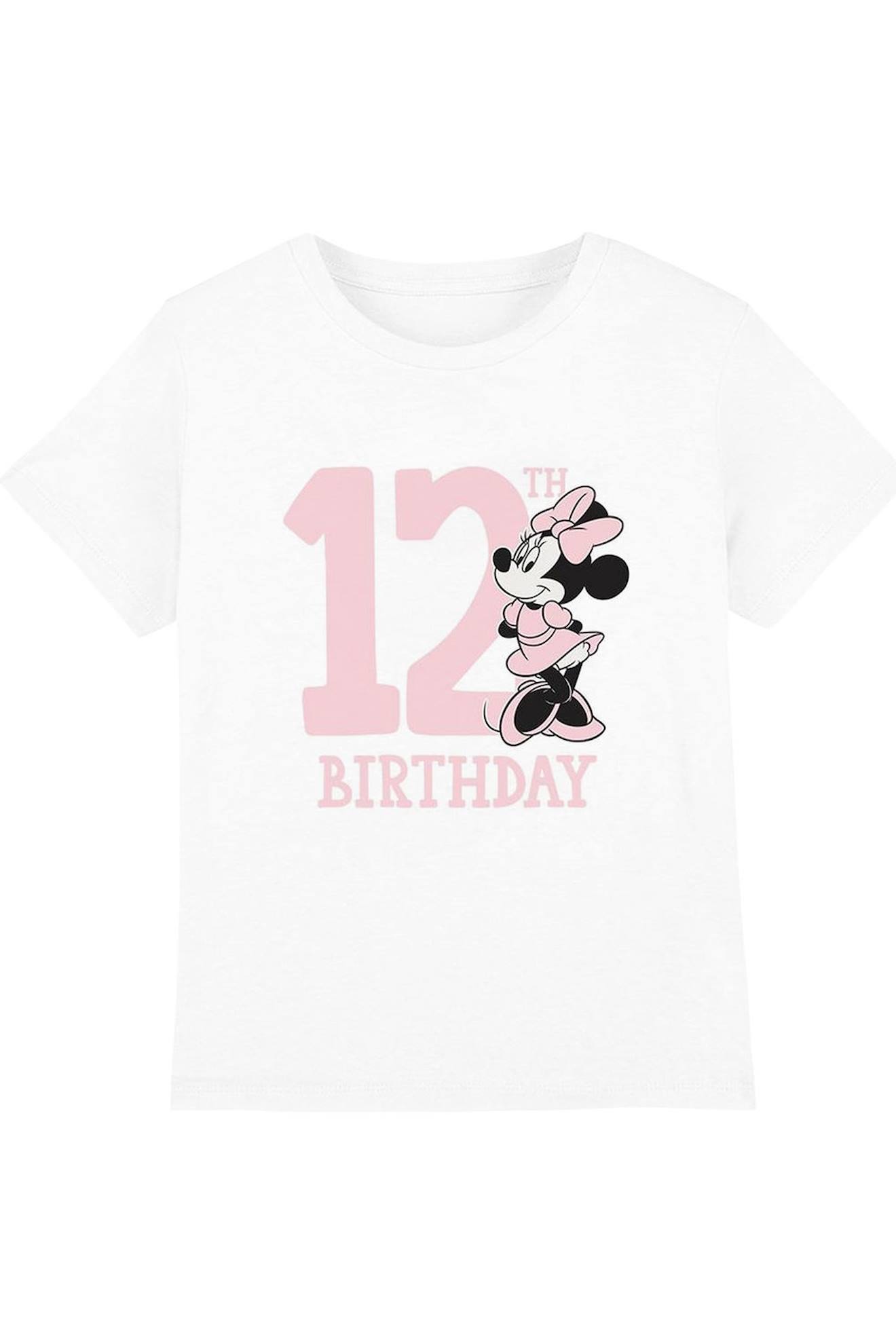 T-shirt Minnie Mouse Coton Disney Blanc