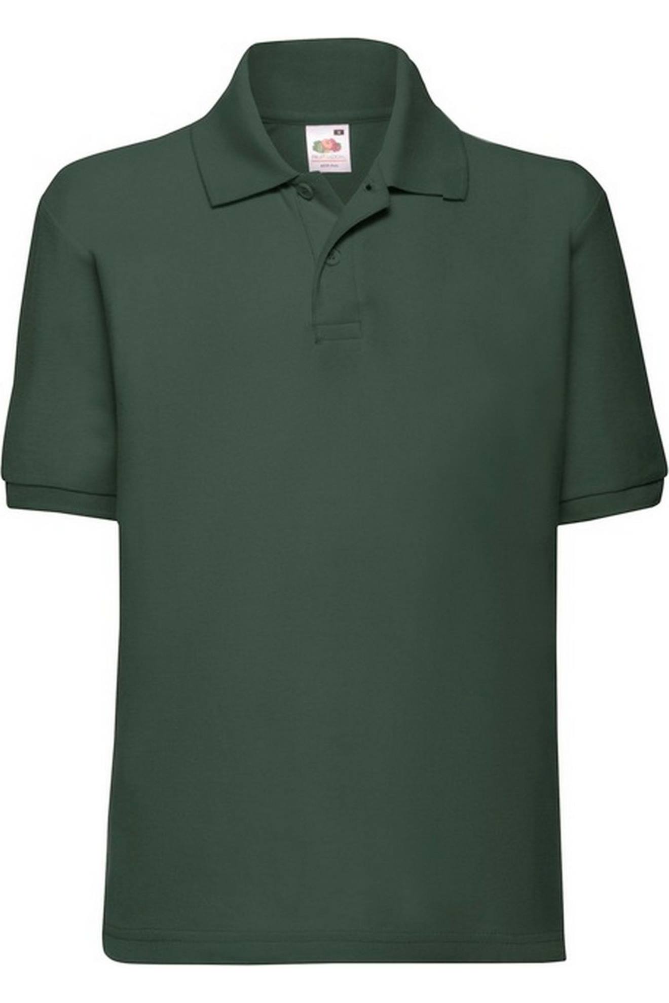 Polo Polyester Vert Bouteille