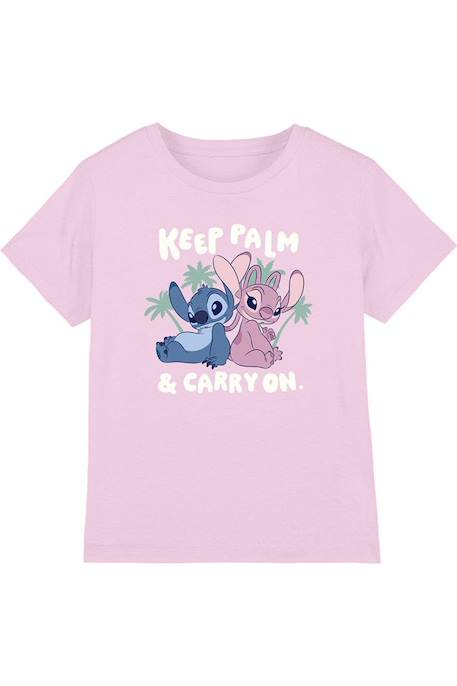 Fille-T-shirt, sous-pull-T-shirt coton keep palm