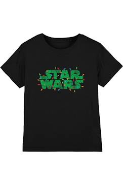 T-shirt motifs logo et lumières de noël coton star wars  - vertbaudet enfant