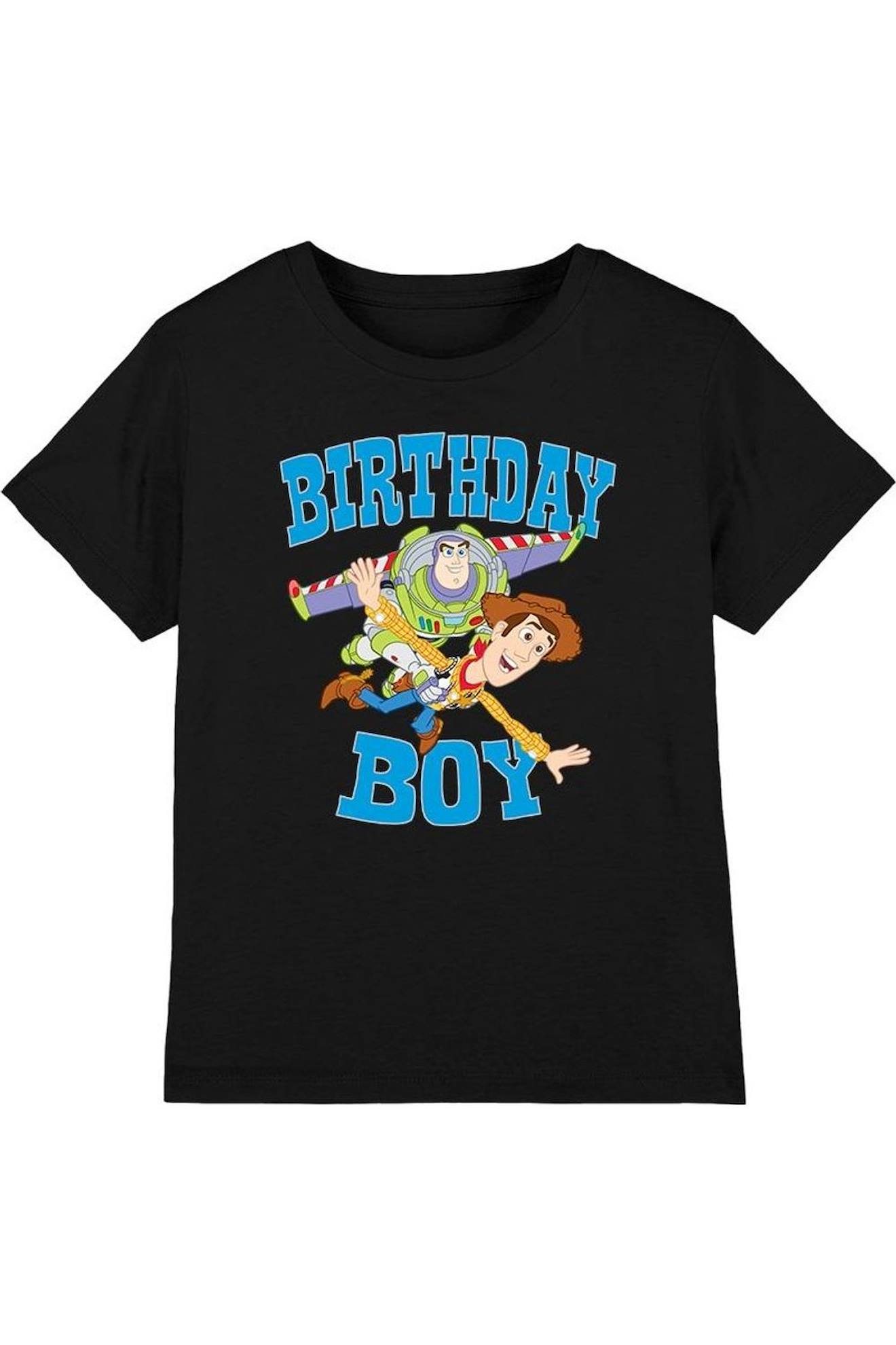 T-shirt Garon Coton - Toy Story Birthday Boy Noir 20 €