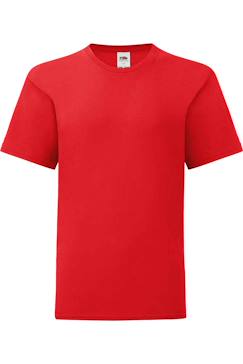 Garçon-T-shirt, polo, sous-pull-T-shirt coton peigné et filé à l'anneau iconic
