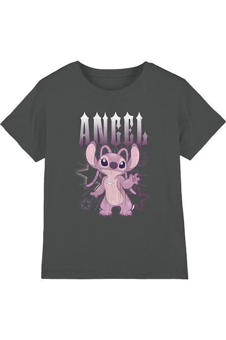 Fille-T-shirt, sous-pull-T-shirt-T-shirt coton Angel Stitch