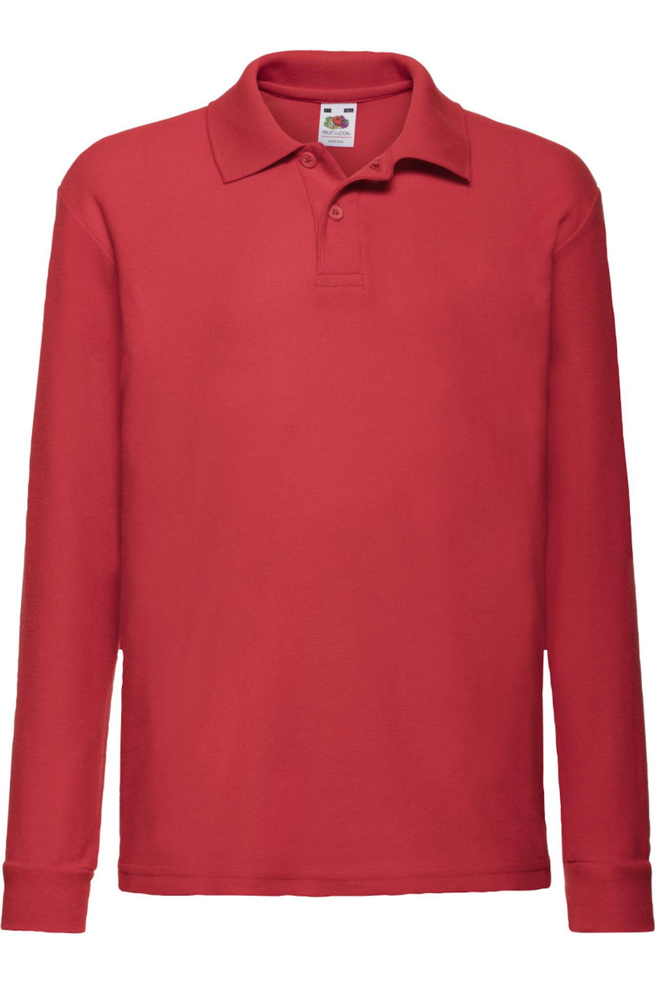 Polo Polyester Rouge