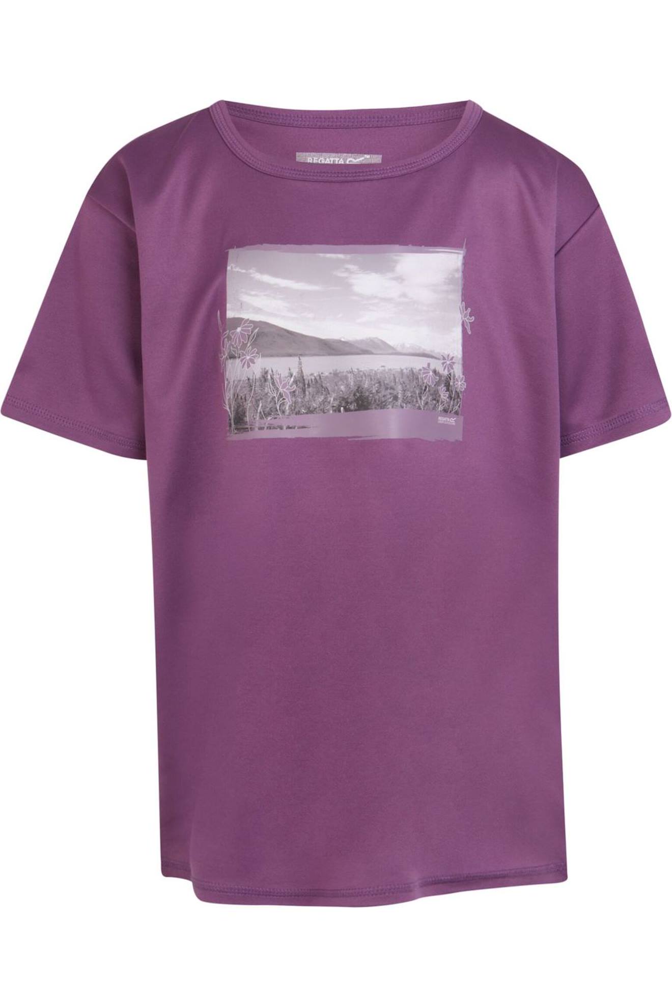 T-shirt Alvardo Viii Violet Coucher De Soleil