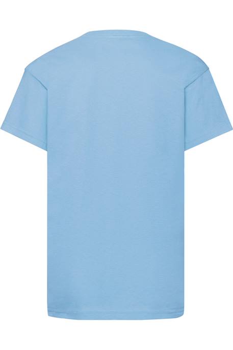 T-shirt coton original Azur+Blanc+Bleu ciel+Bleu marine+Bleu marine sombre+Bleu roi+Bordeaux+Fuchsia+Gris chiné+Jaune+Noir+Olive classique+Orange+Rouge+Rouge orangé+Tournesol+Vert bouteille+Vert clair+Vert kelly+Violet 8 - vertbaudet enfant 