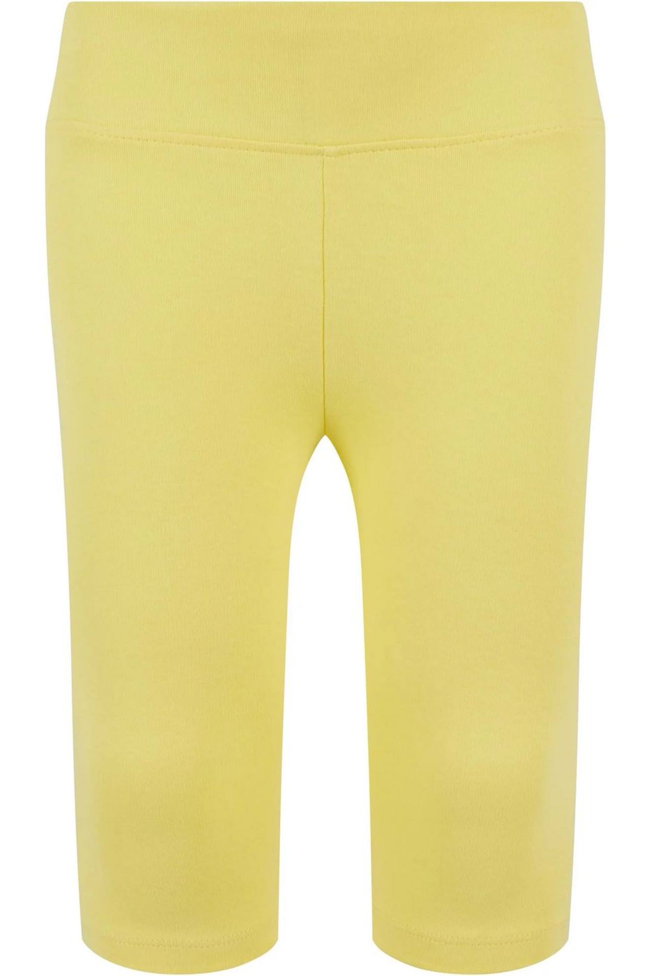 Short Cycliste Fille Coton Vieux Jaune Short Cycliste Fille Coton Vieux Jaune