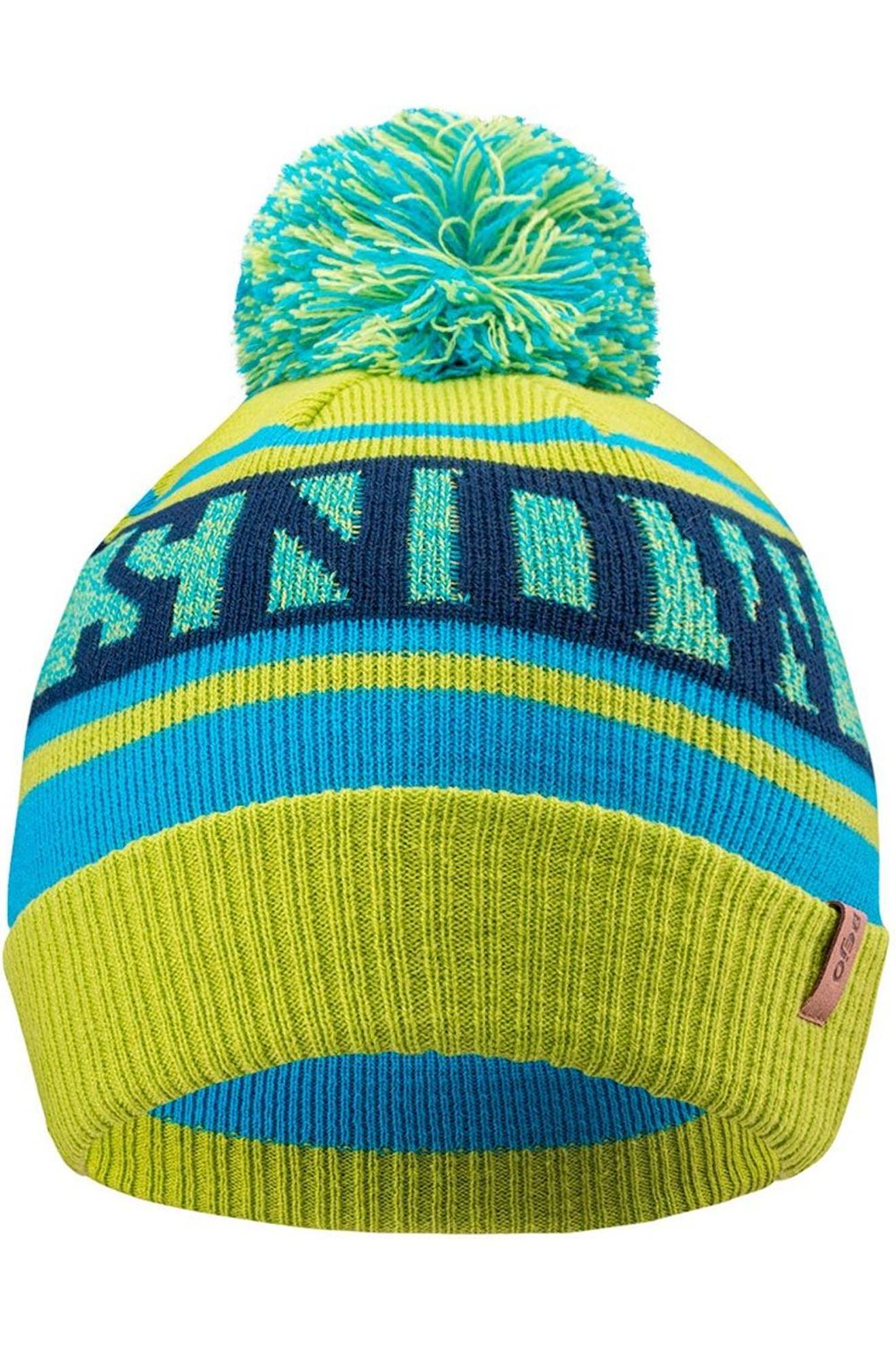 Bonnet Motif/style Rayures Contrastées Barro Vert Clair / Océan Hawaïen