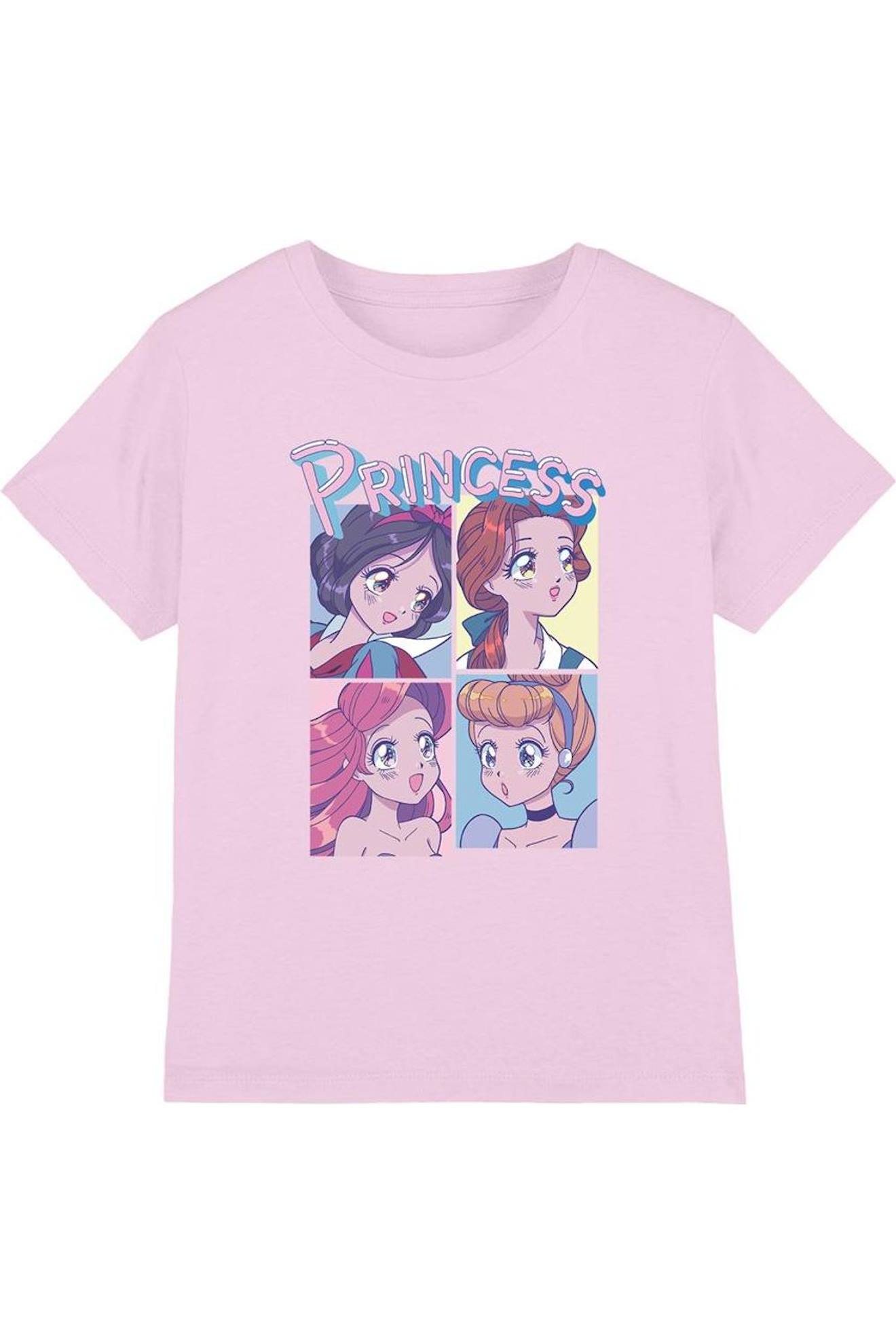 T-shirt Coton Disney Rose Clair