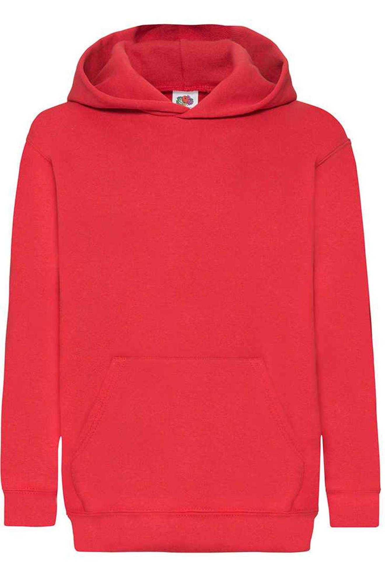 Sweat Capuche Coton Classic Rouge 26 €