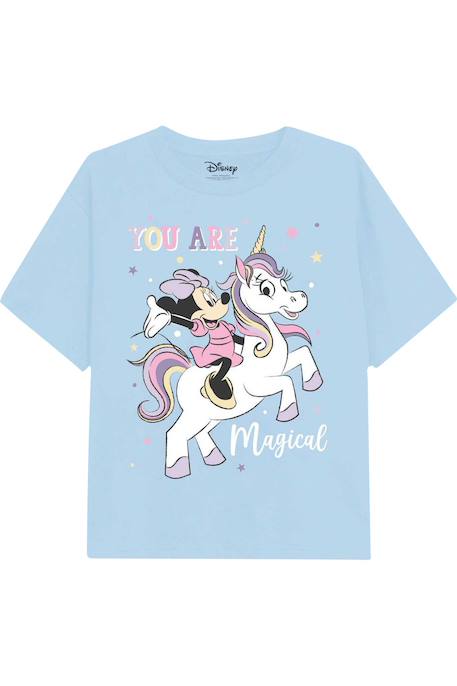 Fille-T-shirt, sous-pull-T-shirt coton disney you are magical
