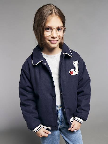 Veste fille style teddy   - vertbaudet enfant