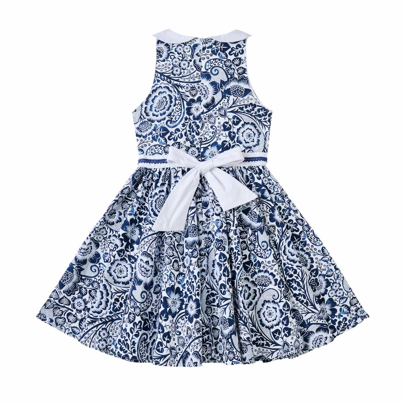 Robe drapée à fleurs bleu marine Pieces, €53 | Asos | Lookastic France