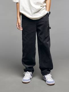 Pantalon battle garçon en velours  - vertbaudet enfant