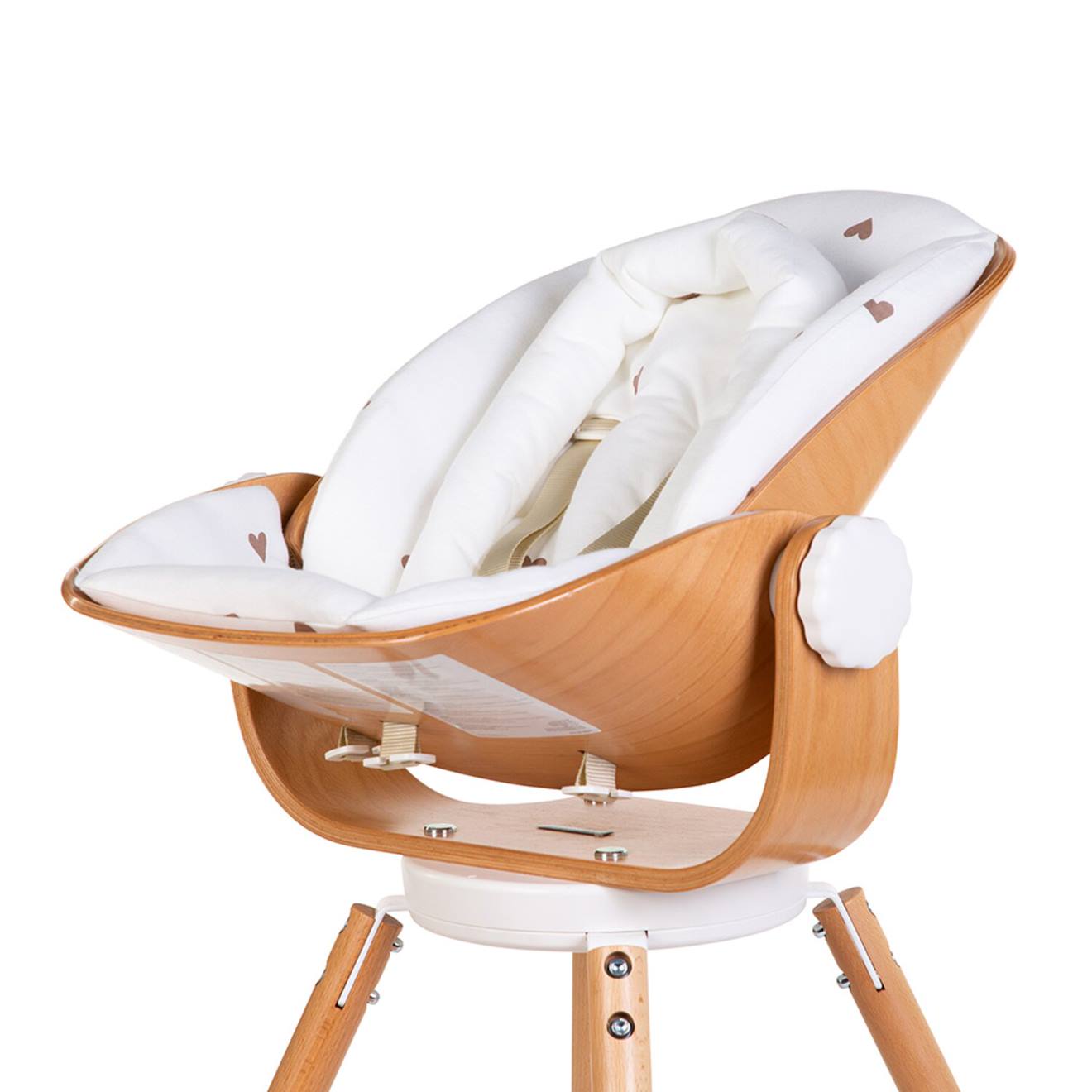 Coussin Réducteur Pour Chaise Haute Evolu Newborn Blanc