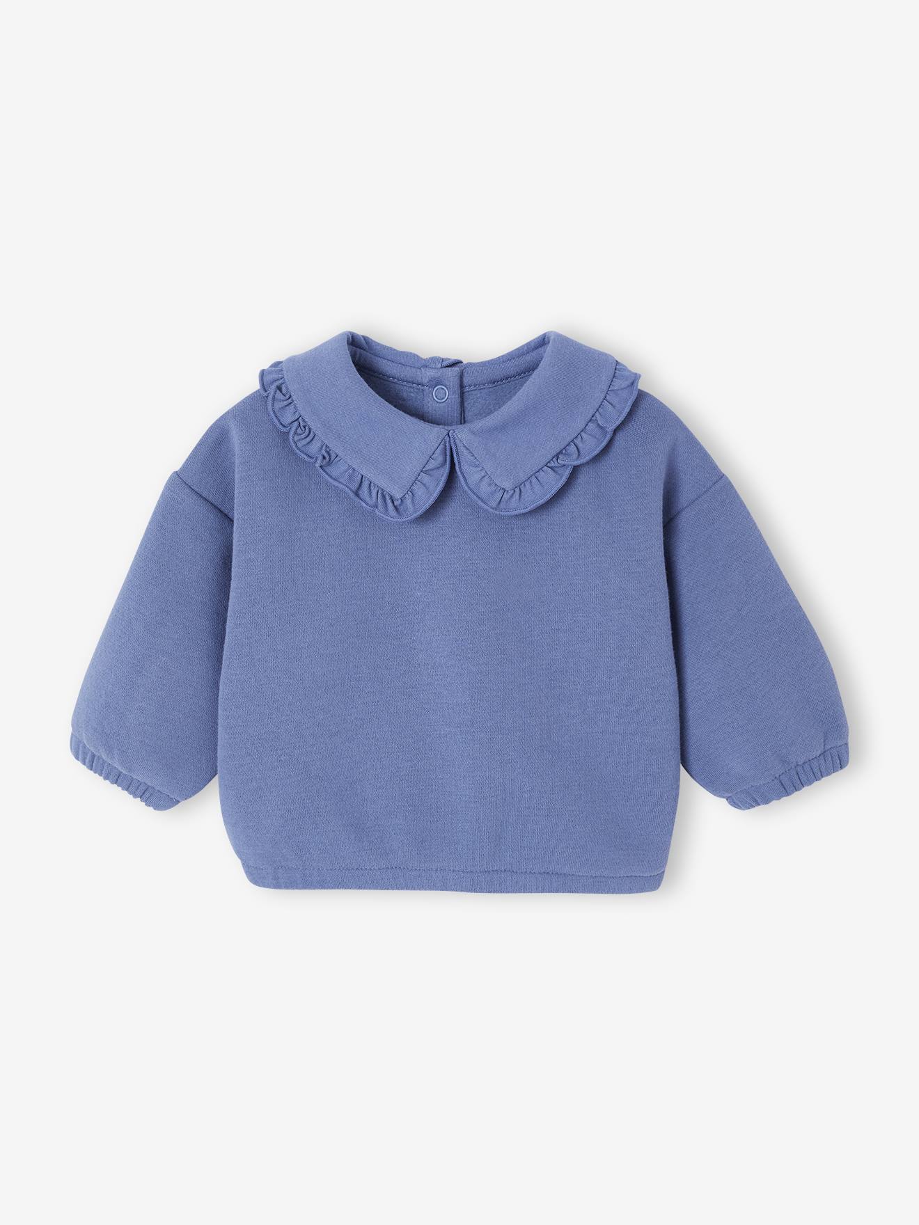 Sweat naissance effet denim bleu 12 €