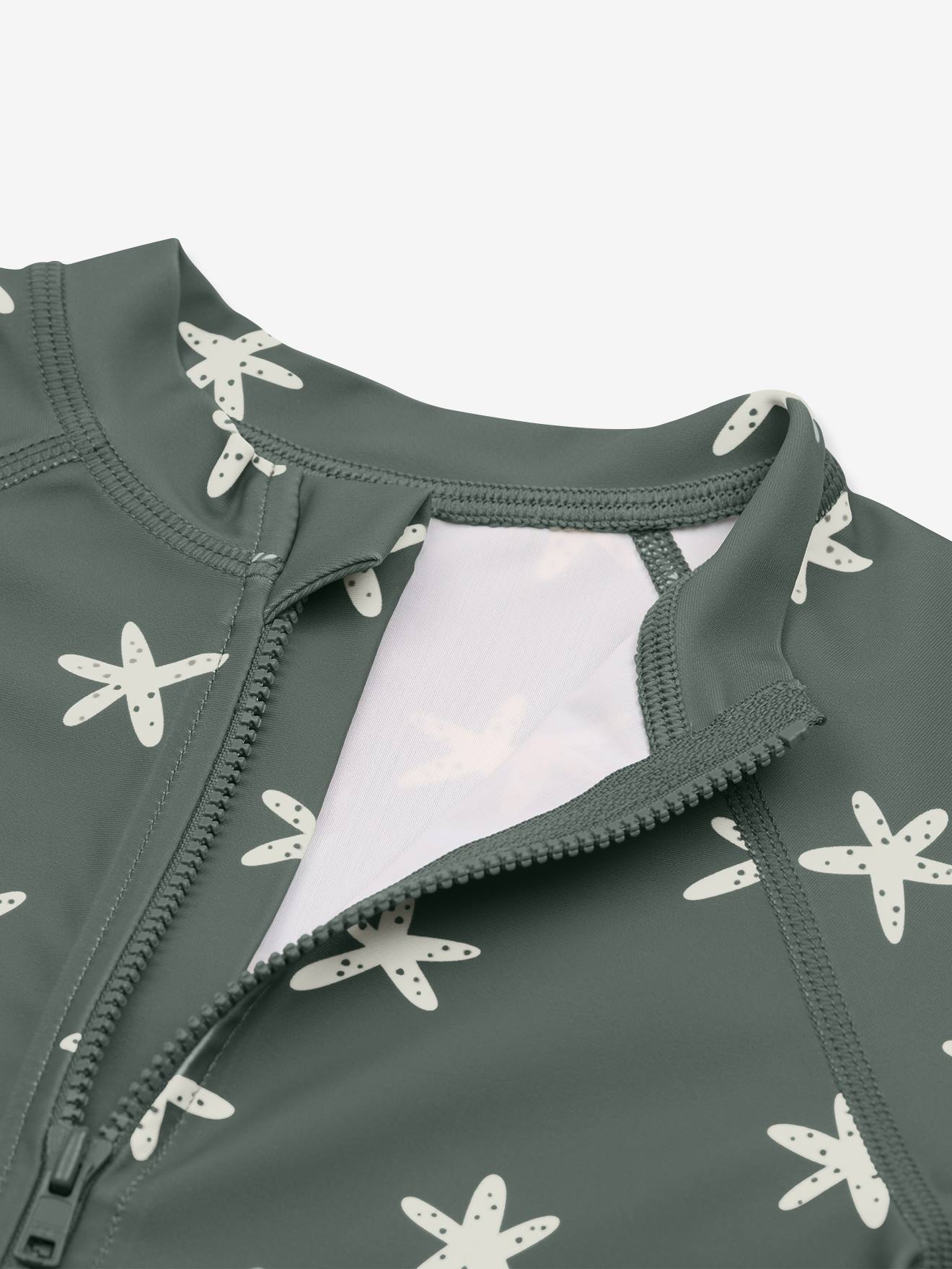 Combinaison manches courtes anti-UV enfant LÄSSIG olive (Lassig) - Image 2